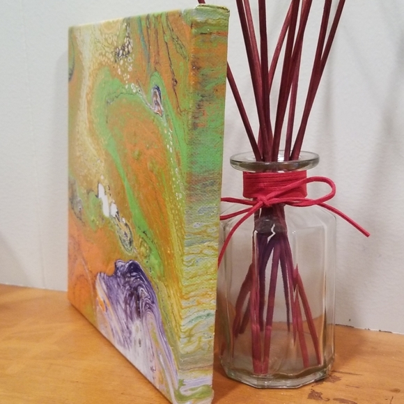 8x8 acrylic painting- original - Picture 6 of 6